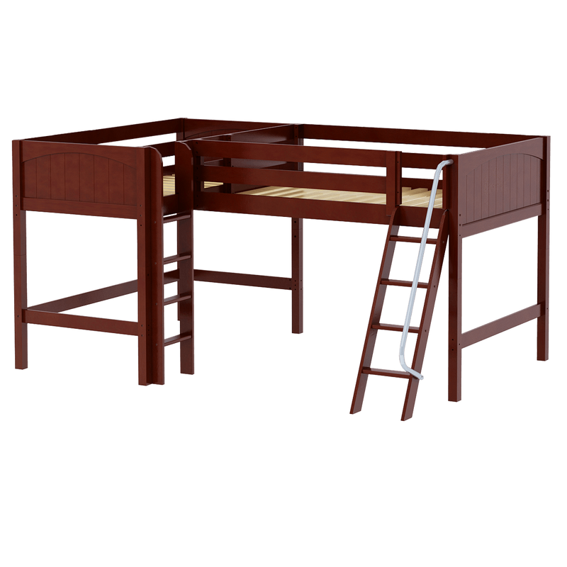 Maxtrix Twin Full Medium Corner Loft Bed