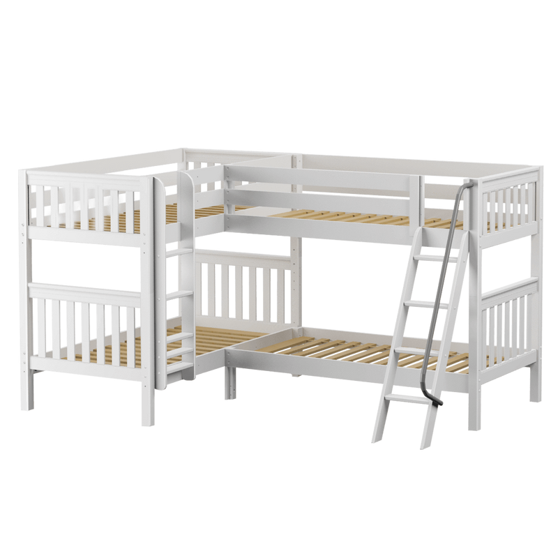 Maxtrix Twin XL Medium Corner Bunk Bed