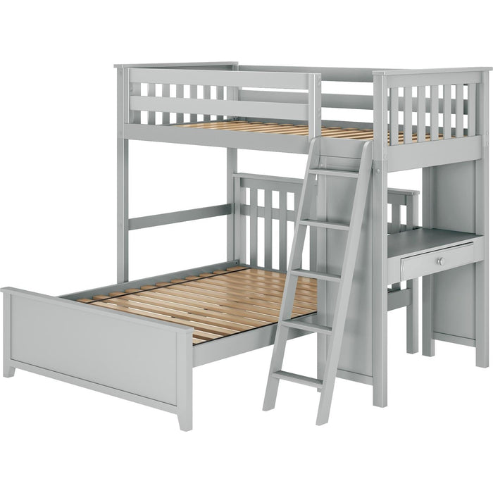 Jackpot Deluxe Canterbury Loft Bed Study + Full Bed