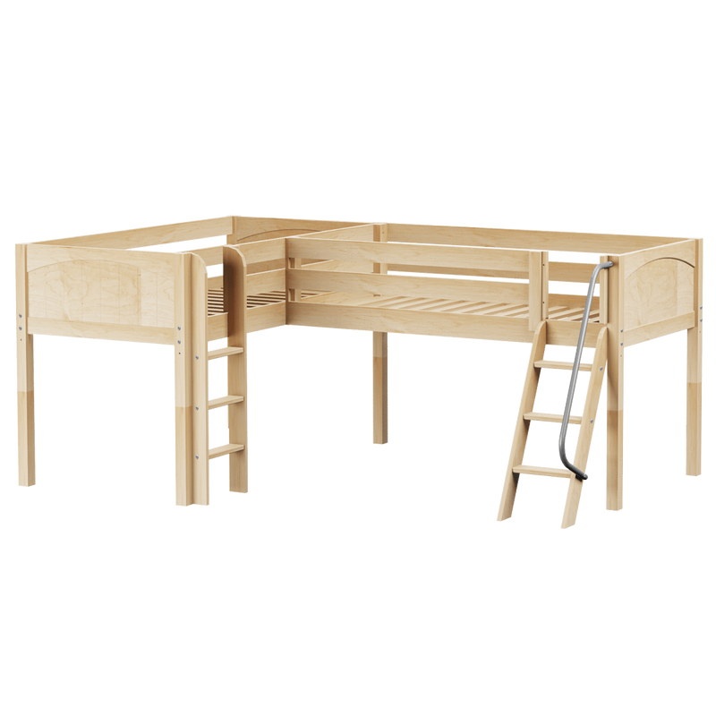 Maxtrix Twin Low Corner Loft Bed