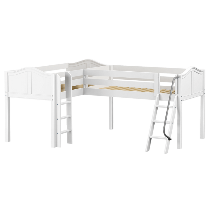 Maxtrix Twin Low Corner Loft Bed