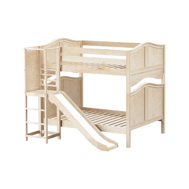 Maxtrix Full High Bunk Bed with Slide Platform