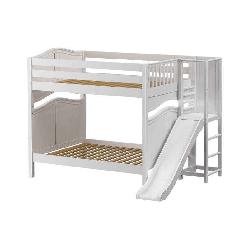 Maxtrix Full High Bunk Bed with Slide Platform