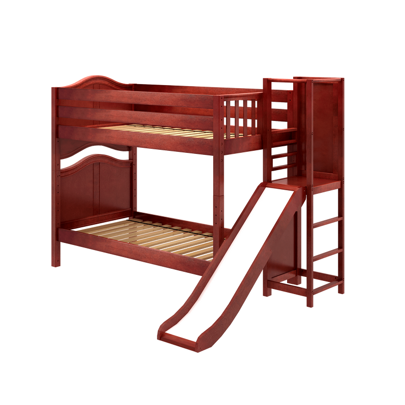 Maxtrix Twin Medium Bunk Bed with Slide Platform