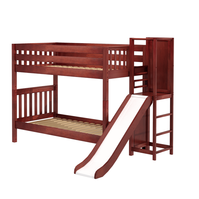 Maxtrix Twin Medium Bunk Bed with Slide Platform