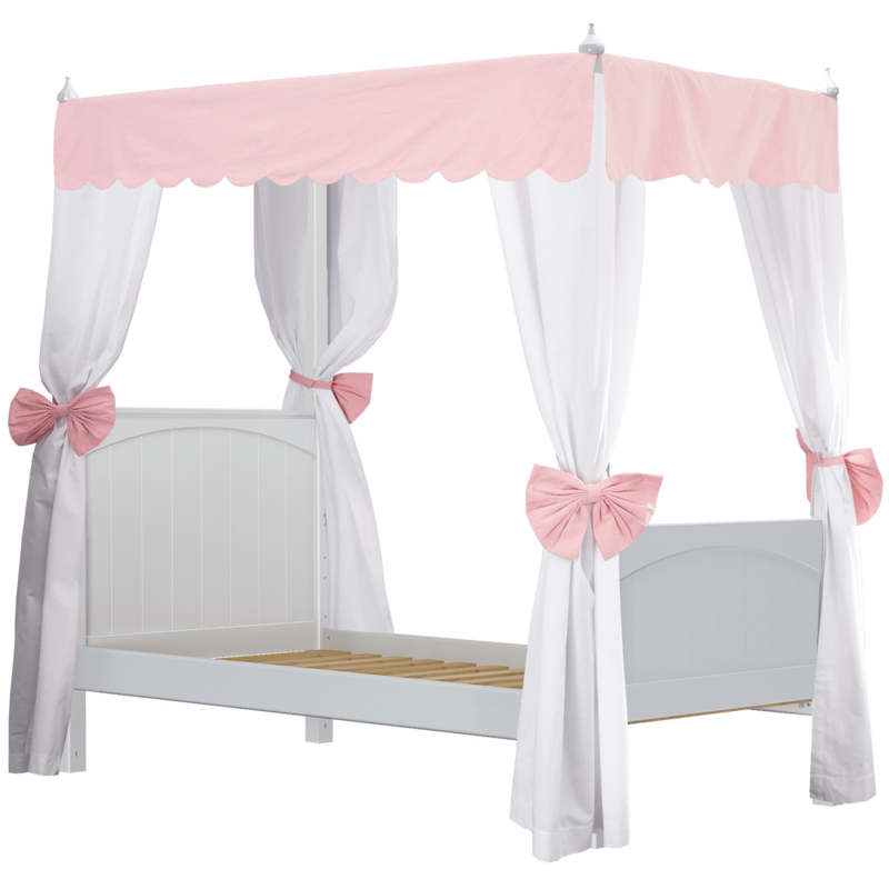 Maxtrix Twin Poster Bed with Canopy