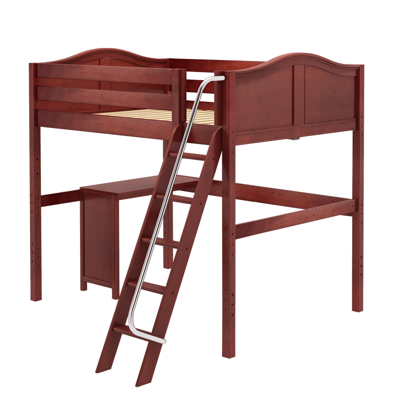 Maxtrix Full High Loft Bed + Corner Desk