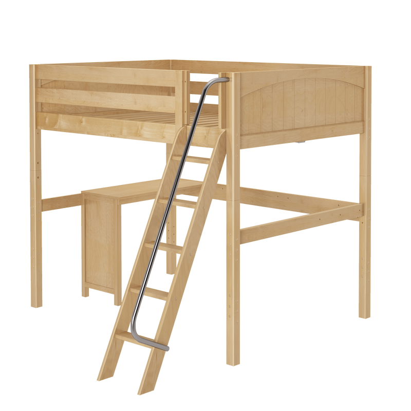 Maxtrix Full High Loft Bed + Corner Desk