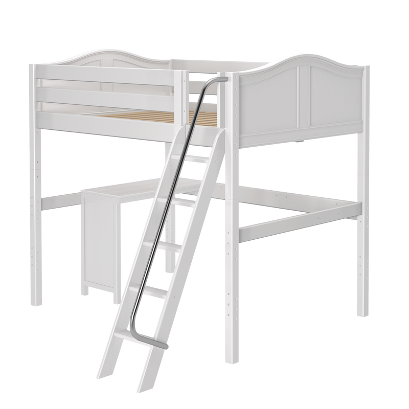 Maxtrix Full High Loft Bed + Corner Desk