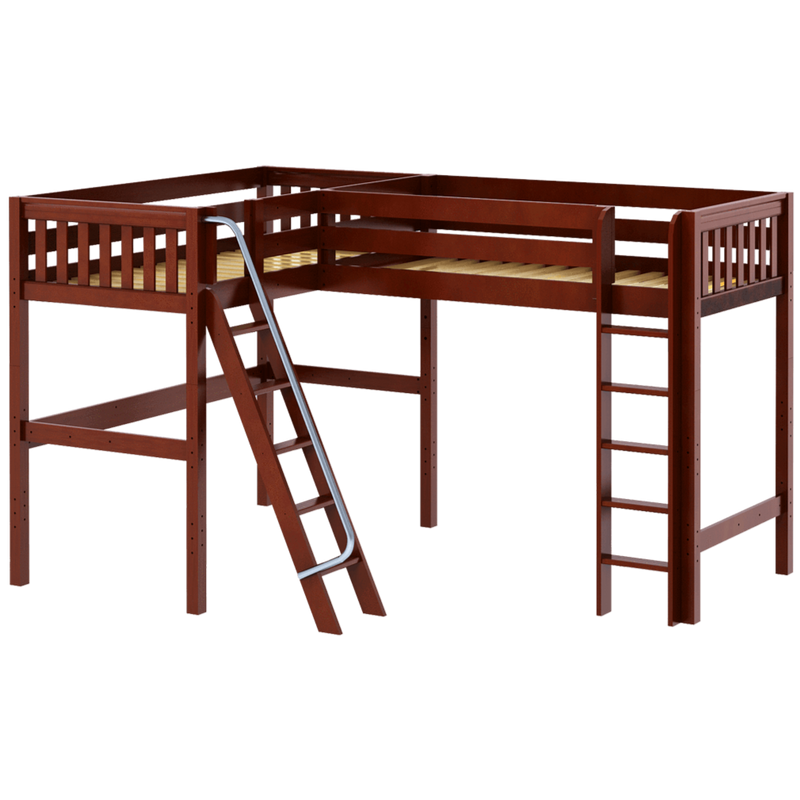 Maxtrix Twin High Corner Loft Bed