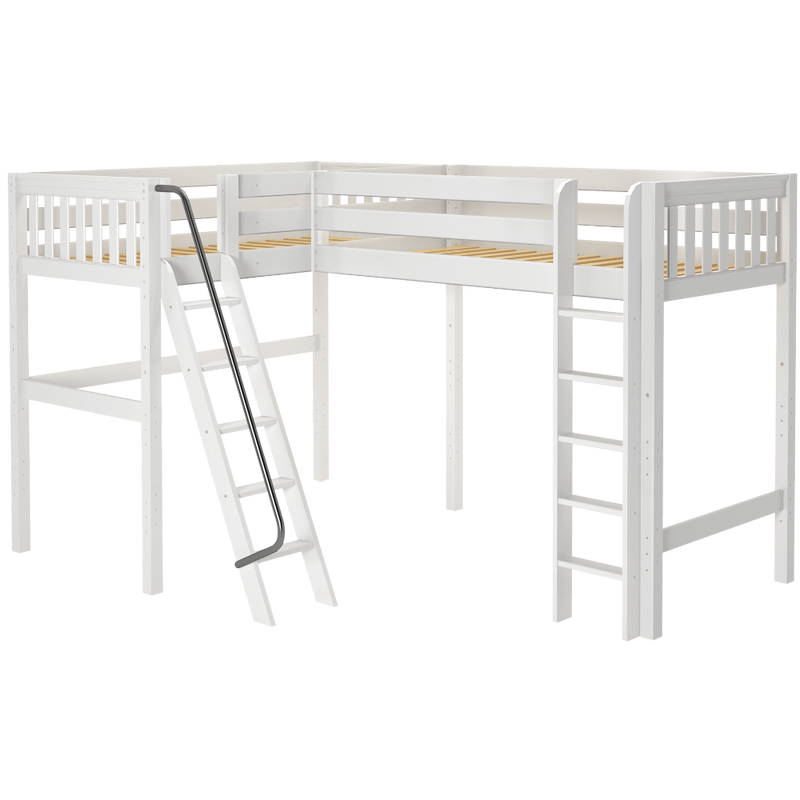 Maxtrix Twin High Corner Loft Bed
