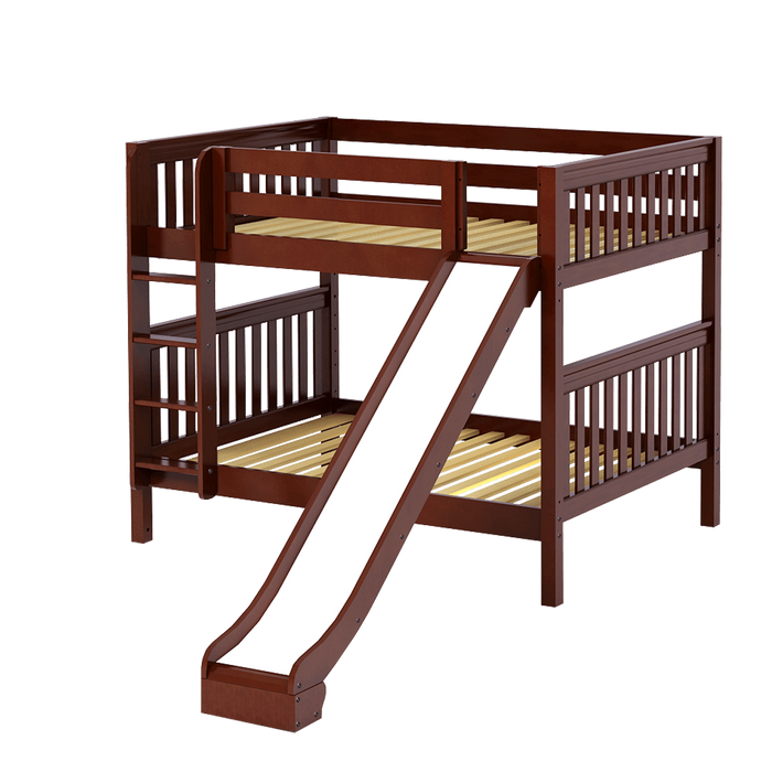 Maxtrix Full Medium Bunk Bed with Slide