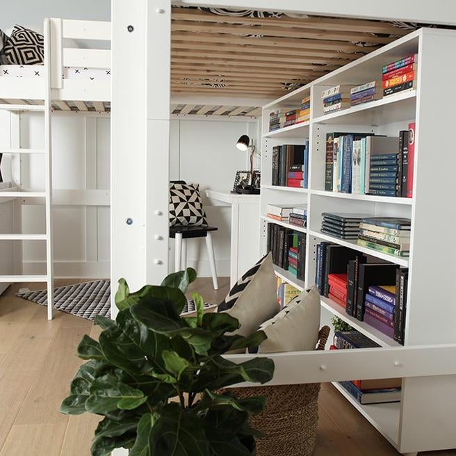 Maxtrix Twin High Corner Loft Bed