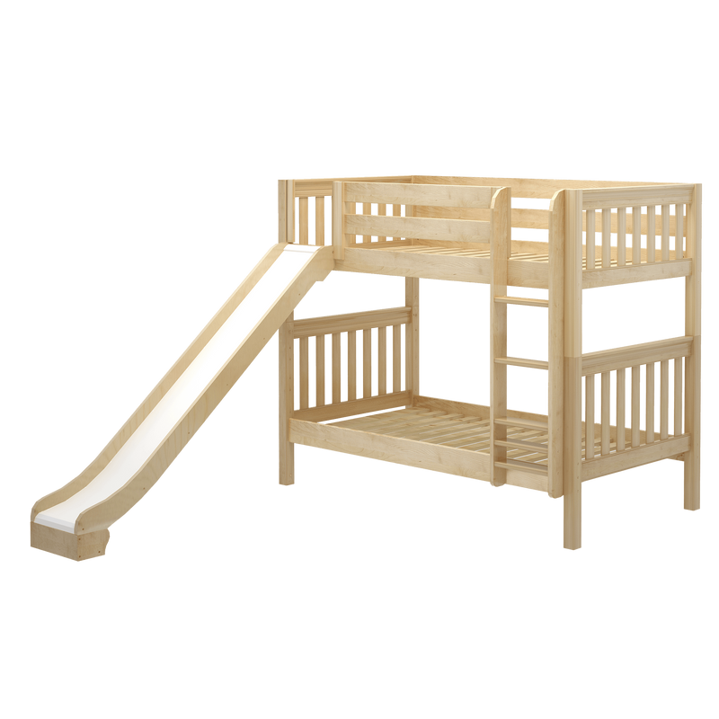 Maxtrix Twin Medium Bunk Bed with Slide