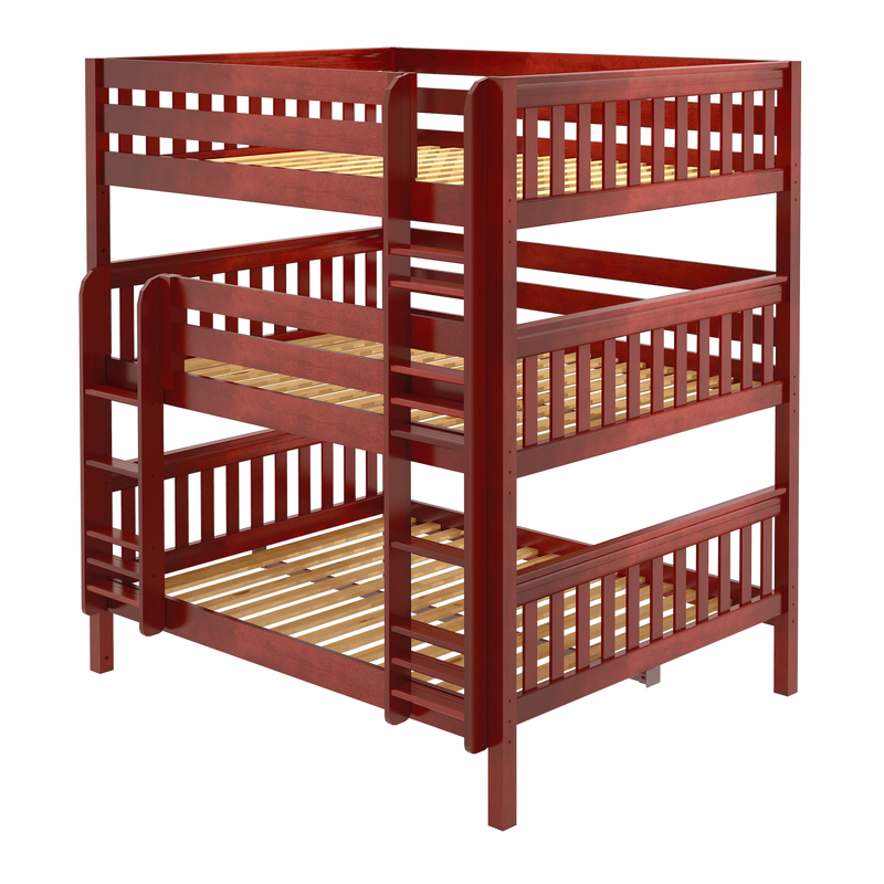 Maxtrix Queen Triple Bunk Bed