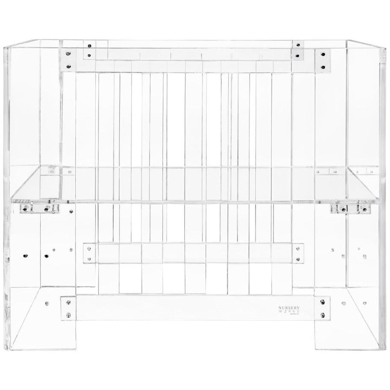 Nursery Works Vetro Mini Crib with Mattress