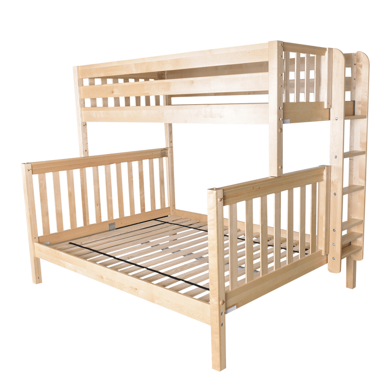 Maxtrix High Twin XL Over Queen Bunk Bed with Ladder