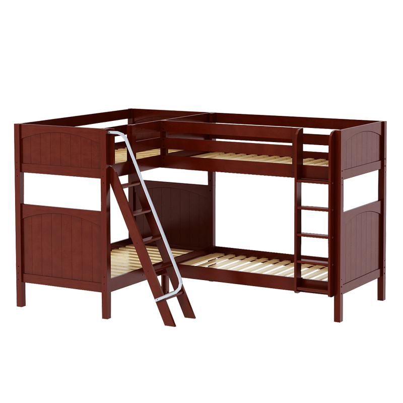 Maxtrix Twin High Corner Bunk Bed