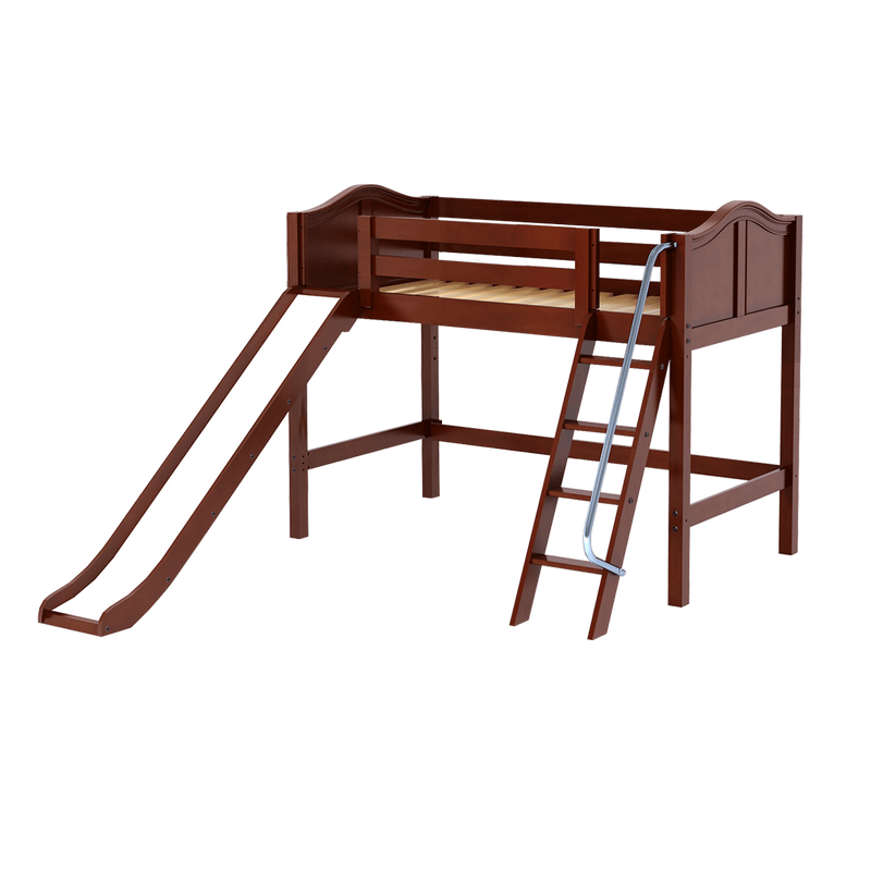 Maxtrix Twin Mid Loft Bed with Slide