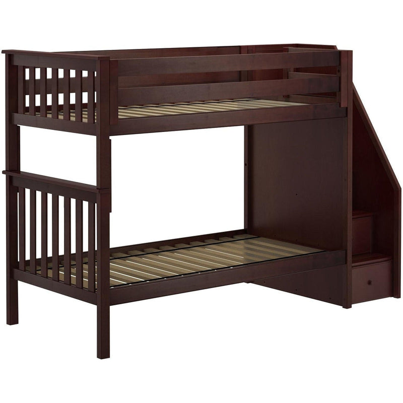 Jackpot Deluxe Sunderland Twin over Twin Staircase Bunk
