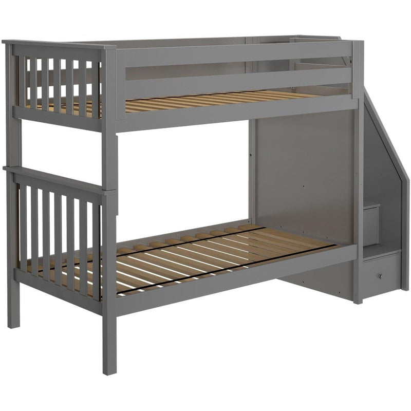 Jackpot Deluxe Sunderland Twin over Twin Staircase Bunk