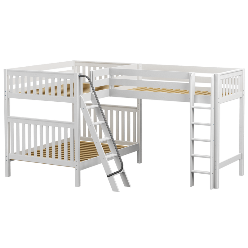 Maxtrix Full High Corner Loft Bunk Bed