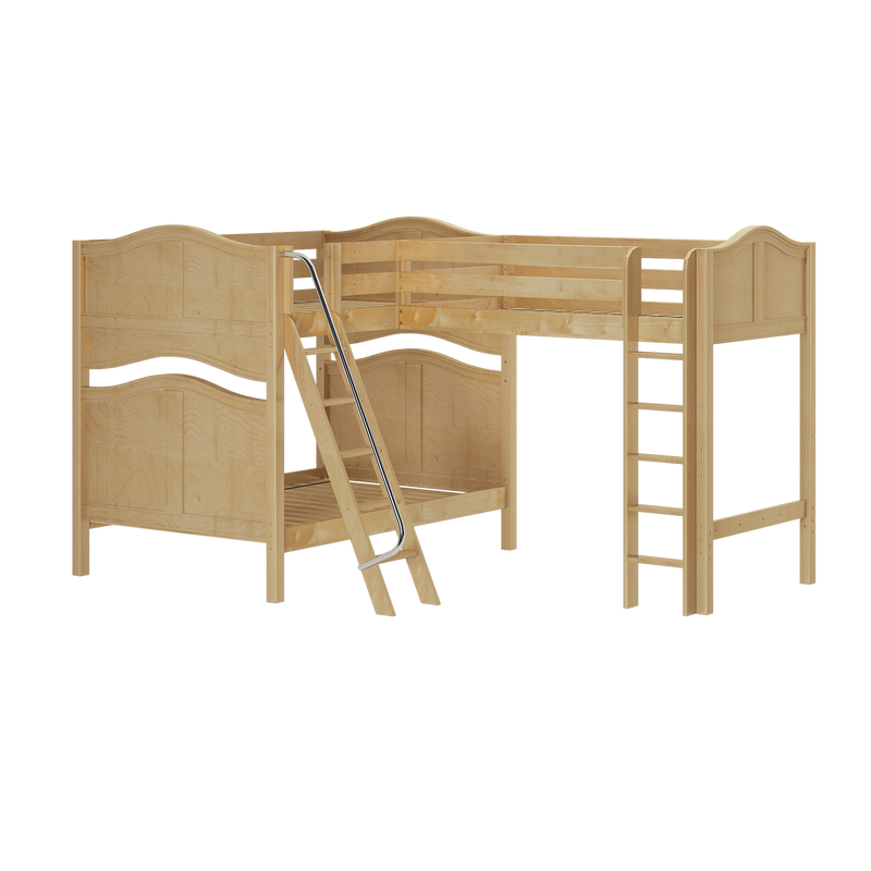 Maxtrix Full High Corner Loft Bunk Bed