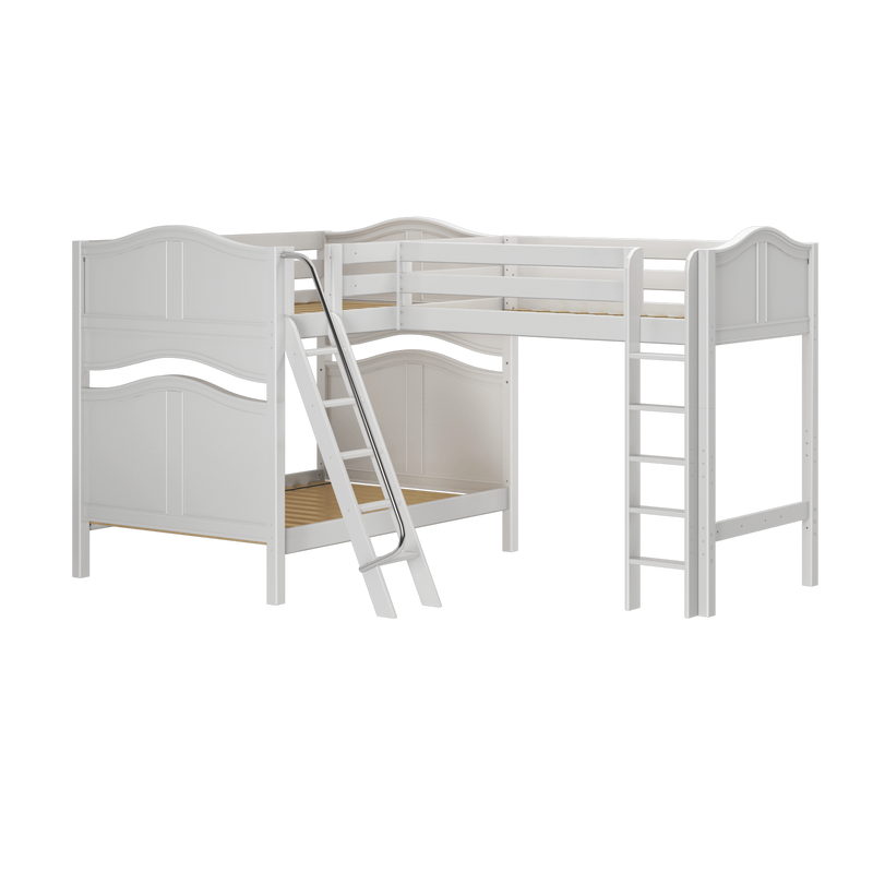 Maxtrix Full High Corner Loft Bunk Bed
