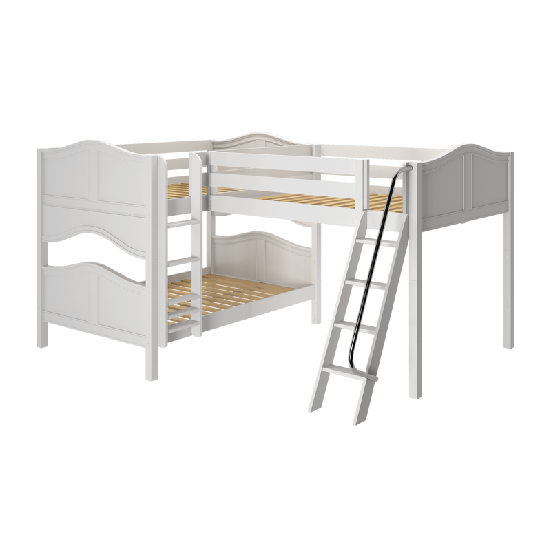 Maxtrix Full Medium Corner Loft Bunk Bed