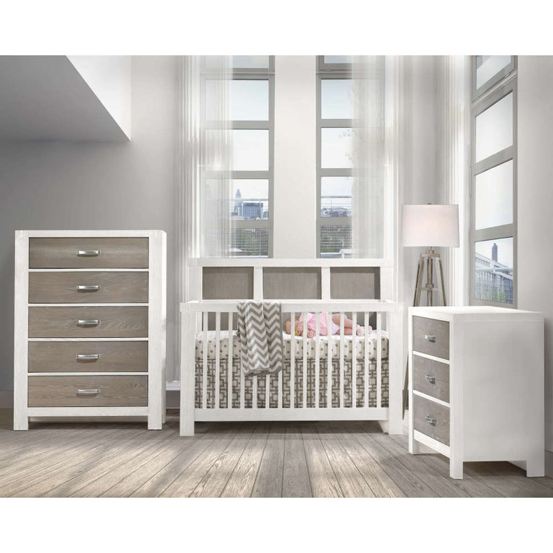 Natart Rustico Moderno ''5-in-1'' Convertible Crib