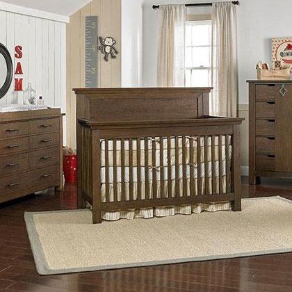 Dolce Babi Lucca Convertible Flat Top Crib
